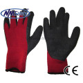 NMSAFETY Acryl-Liner mit Windel getauchten Latex-Handschuhen an Handfläche und Daumen Arbeitshandschuhe Wintereinsatz